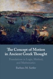 Buy The Concept of Motion in Ancient Greek Thought — BookShops.in