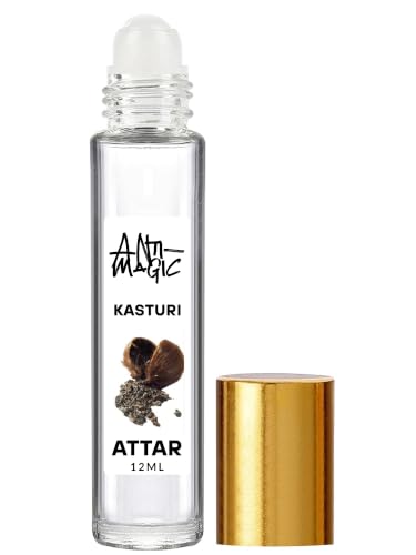 Image of Kasturi Attar Original | Attar Perfume for Men & Attar Perfume for Woman | Long Lasting Alcohol Free Concentrated Perfume Oil | Traditional Roll-On Fragrance for Daily Wear & Special Occasions