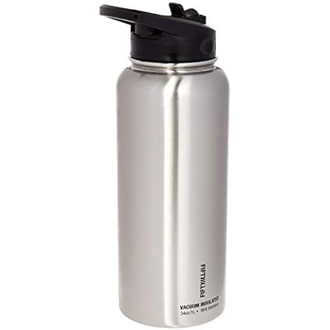 FIFTY/FIFTY Doppelwandige vakuumisolierte Sport-Wasserflasche Cover