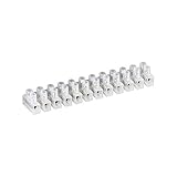  Fixpoint - Clema (12 conexiones, 6 mm, 5A), color blanco
