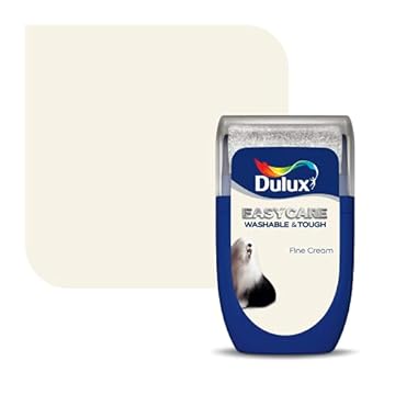 Dulux Easycare Washable and Tough Tester Paint, Fine Cream, 30 ml
