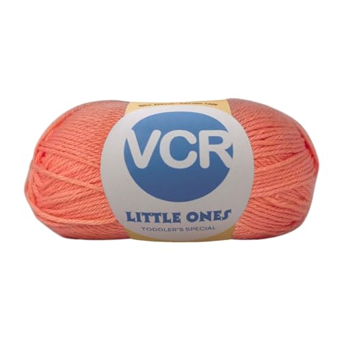 Image of VCR Orange Red Yarn, 100 Grams Hank, 190 Meters Length, Acrylic Ball for Crochet and Knitting, Soft Crosia Threads, Pack of 1 Yarn, Suitable for DIY Crafts