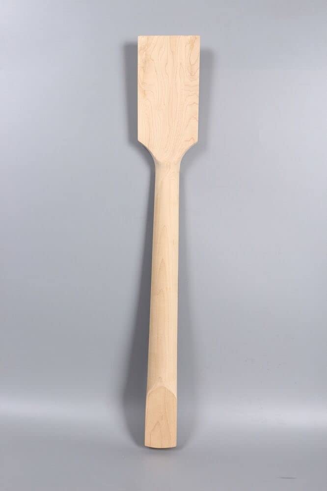 Manico per Chitarra baritono 24 Tasti 30 Pollici Tastiera in Acero Palissandro Nessun intarsio Paddle Testa Manici per Chitarra Fai-da-Te