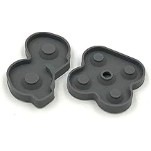 Right Button Keypad Conductive Silicone Rubber Pad Adhesive for Gameboy Micro GBM Controller Replacement Parts