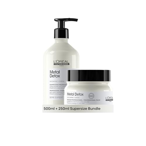 L'Oreal Professionnel Metal Detox Shampoo 500ml & Mask 250ml
