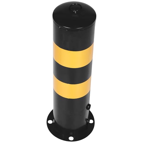 Poteau parking acier noir FENICAL barrière sécurité