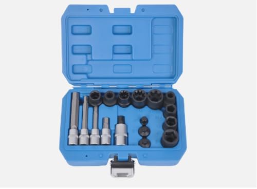 17pc BRAKE DISC & CALIPER SOCKET SET NEW