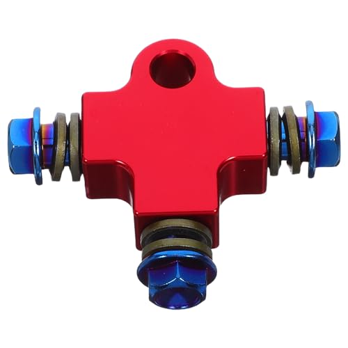 Adaptador en T de manguera de freno hidráulico para solucionar la pérdida de presión en frenos