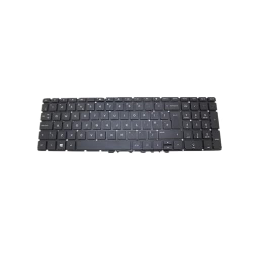 Clavier pour ordinateur portable HP 255 G4 noir de remplacement QWERTY UK English