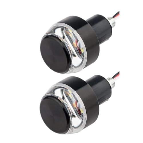 Feux clignotants moto étanches 12V avec lampe témoin pour Sportster