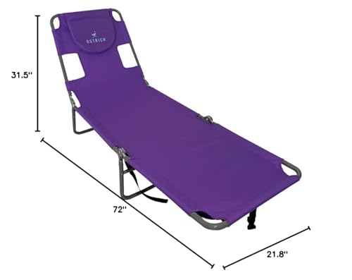 Image of Ostrich Chair Backpack Chaise Chair, Purple