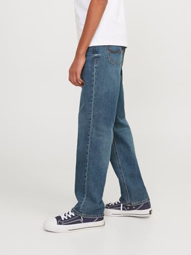Jeans extensible garçon Jack & Jones Jjiclark bleu taille 164 stretch - 5