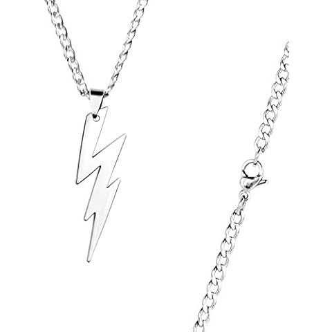 Collar Flash de aleación con Cadena de aleación Plateada Cover