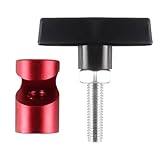 Gorise Motorhaubenhebeklemme, abriebfeste Stützbefestigungsklemme für die Motorhaube, Funkenstreckenmessgerät, Rot