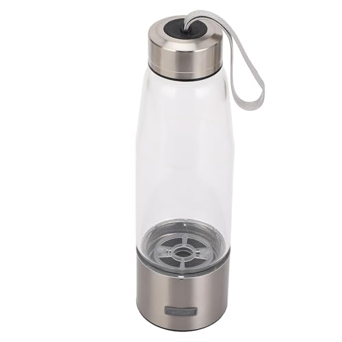 2300ppb Spe Pem Tech, Generador de Botellas de Agua Hidráulica de 3 Minutos, Botella de Agua de Vidrio de Hidrógeno de 16 Oz para Familiares, Amigos, Viajes, Máquina de Ionizador