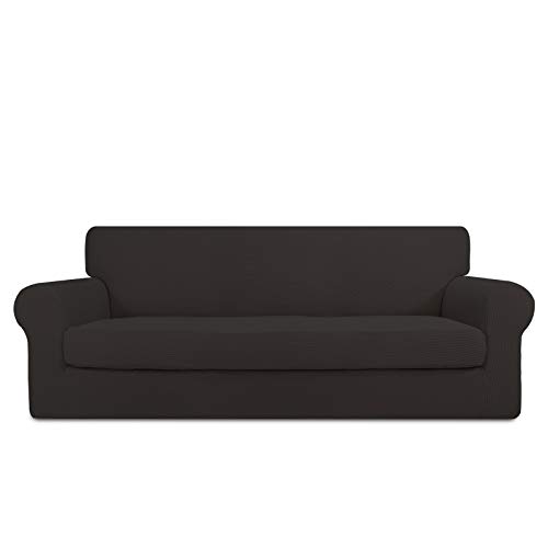 PureFit 2 Pieces Stretch Slipcover for 3 Cushion...