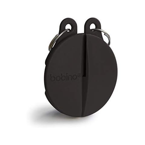 Bobino Zipper Clip | Zipper Locks for Backpacks | Backpack Clip & Backpack Lock | Travel Lock & Luggage Lock | Anti Theft Zipper Lock | Travel Essentials | Safety Lock Travel Safety | 2 Pack Charcoal Cover