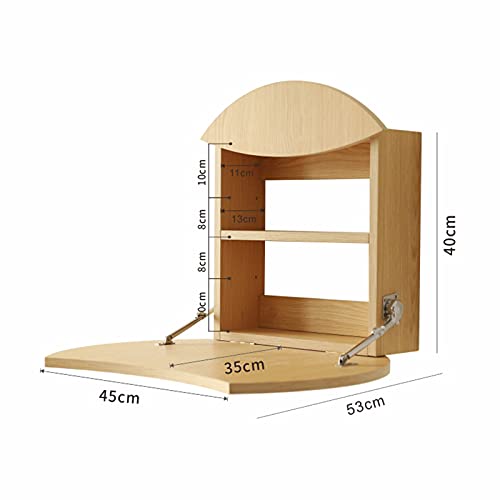 Support de rangement mural pliable pour libérer l'espace au sol
