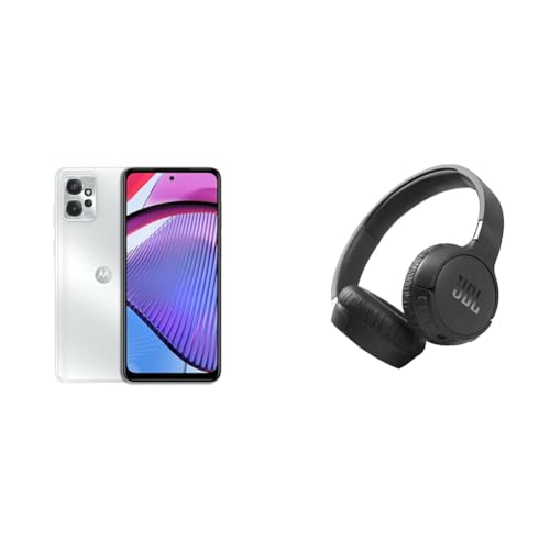 Image of Motorola Moto G Power 5G | 2023 | Unlocked | Made for US 6 /256GB & JBL Tune 660NC: Wireless On-Ear Headphones with Active Noise Cancellation - Black, Medium