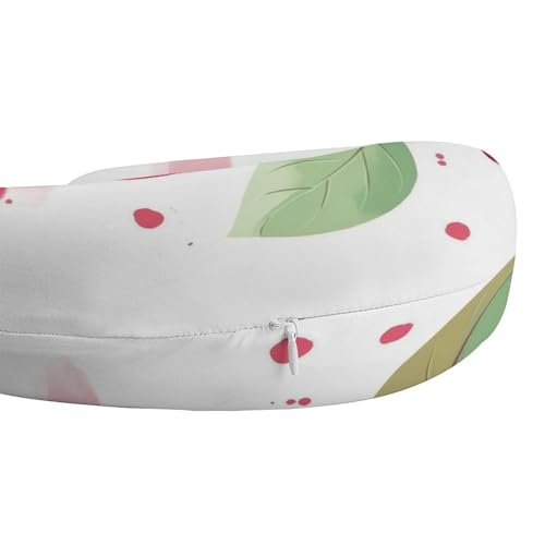 Almohada de espuma viscoelástica tamaño único cervical miniatura 4
