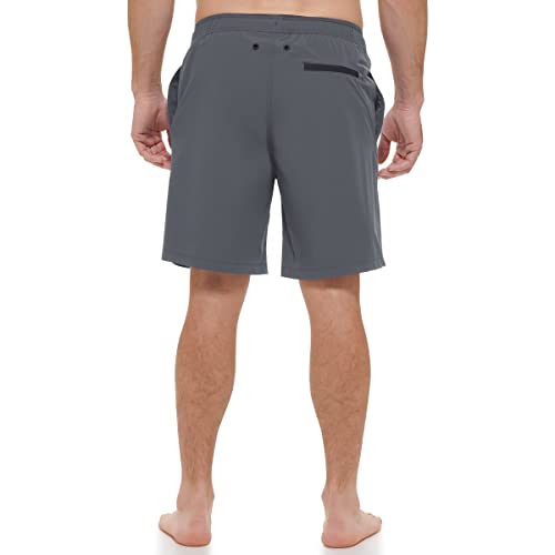 Calvin Klein Men's Standard Uv Protected Quick Dry Elastic Wasitband Swim Trunk3