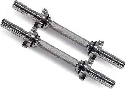 FITNACE Solid Iron Dumbbell Rod 28MM Star Nuts 14 INCH Long for Heavy Workout (B09HSMK73Q) Amazon Price History, Amazon Price Tracker