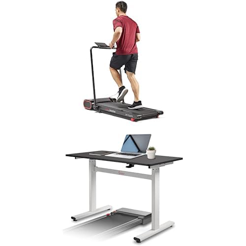 Image of Sunny Health & Fitness Treadpad Nimble Compact Dual Mode Walking /Running Treadmill with Convenient Remote Control & Exclusive SunnyFit App Enhanced Bluetooth Connectivity - SF-T722072
