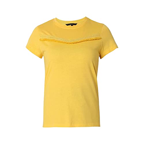 Image of Vero Moda Women's Cotton Blend Regular Fit T-Shirt