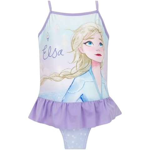 Disney Frozen Elsa Girls Swimming Costume Cover