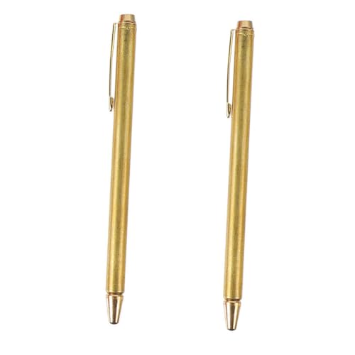 OUNONA 2pcs Retractable Dowsing Rods Pen Shape l Rods for Geobiology Accurate Divining Portable Spirit Seeker