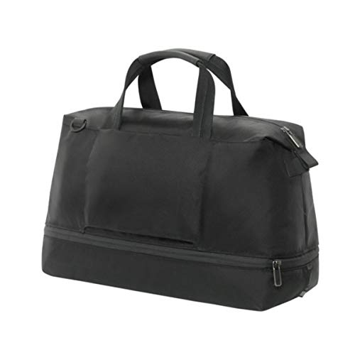 Victorinox Werks Traveler 6.0 Weekender Bag with Zipper Expansion, Black, 12.6-inch