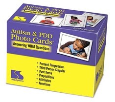 Autism & PDD Photo Cards Answering WHAT Questions