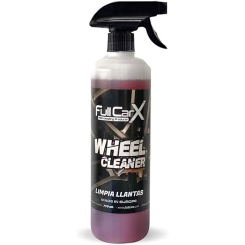 AutoFullCar - Limpia Llantas FullCarX 750 ml. - Wheel Cleaner - Elimina Facilmente La Suciedad, Grasa, Ferodo etc. - Car Detailing 2 Unidades (2)