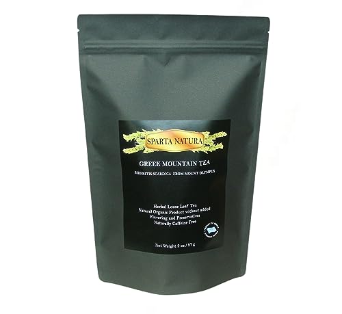 Sparta Natura Greek Mountain Tea Loose Leaf