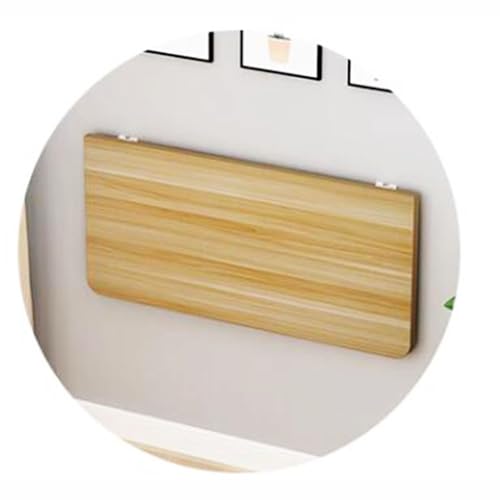 Table de travail pliante murale bois massif design