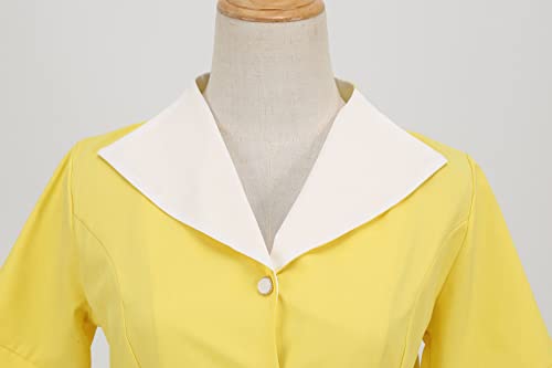 Robe de thé trapèze fluide masquant les formes pour cocktail