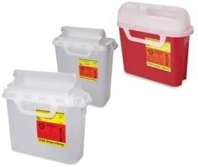 B-d Patient Exam Room Sharps Collector 5.4 Quart Sharps Container Clear - Model 305551 - Each by Estwarkim