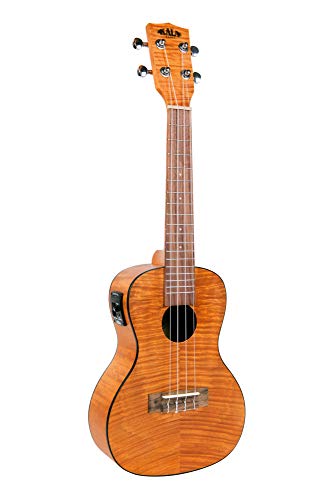 Kala KA CEM EQ Exotic Acajou Ukulélé de concert Natura avec sac - Les Beatles, Paul McCartney, John Lennon, RIngo Starr, George Harrison Kala KA CEM EQ Exotic Acajou Ukulélé de concert Natura avec sac – Image 5