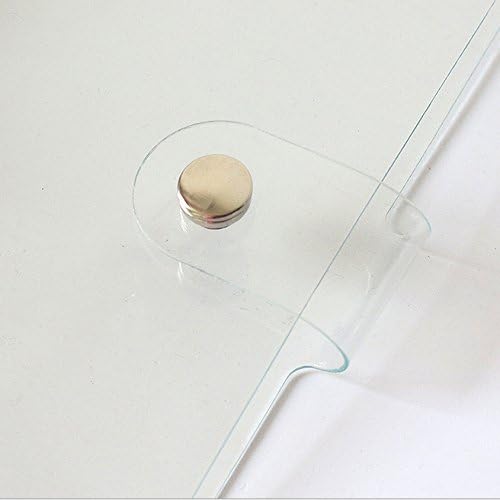 Index Tabs for A5/A6 6-Holes Cover Round Ring View Binder File Folder Loose Leaf Sheet Protectors Binder Cover Protector (Clear Cover,A6/17cm*10cm/6 Inch) 3