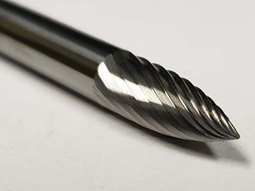 Fresa Carburo Sólido SG-1 Corte Simple 1/4" miniatura 5