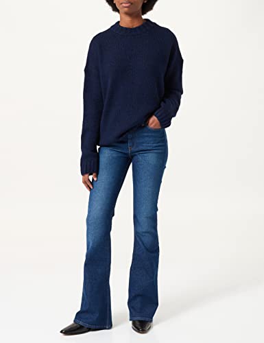 MUSTANG Carla C Cosy Maglione, Blu Reale 5329, S