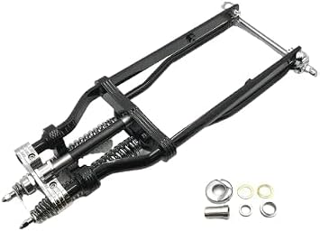 HONGK- Black Springer Front End +2" Length Compatible with H-D Sportster Bobber Chopper [B07M8YWCTQ]