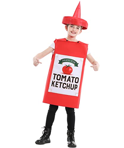 Disfraz Seasons Mustard Ketchup para niño 4-9 años miniatura 2