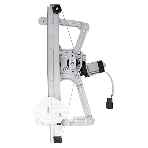 Image of TRQ Front Right Power Window Regulator & Motor Assembly Passenger Side Compatible with 2006-2011 Honda Civic