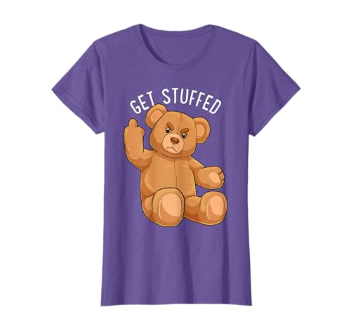 Get Stuffed Angry Teddy Bear Stuffed Bear Hipster Hipster Hipster T-Shirt