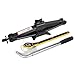 Scissor Jack 2.5 Ton 5511 Lbs Tire Jack Tool with Lug Wrench Tire Changing Kit Compatible with Universal Car
