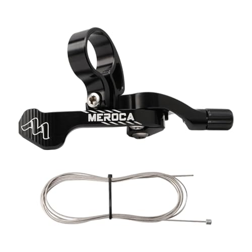 Commande de tige de selle vélo réglable et levier ergonomique