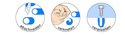 WEICON 10538057 Repair Stick Roestvrij Staal 57 g 2-componenten epoxyhars speciale lijm, Grijs - Afbeelding 6