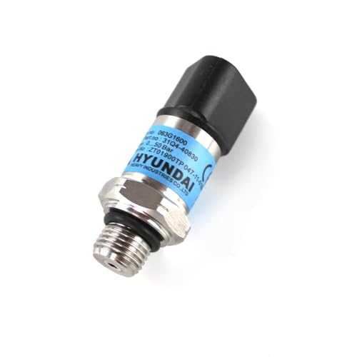 Otobaijeni 50BAR Pressure Sensor 31Q4-40830 31Q440830 31Q4-40820 31Q4-40620 for Hyundai R140W-9 R170W-9 R140LC-9 CX60C CX57C Excavator Pressure Sensor Replacement Part