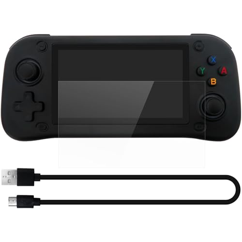 Retro Handheld Game Console with 15000+ Games, HD Gaming Controller, Built-in Multiple Emulators for PS1, for N64, 64GB Storage, 4.3-Inch LCD, TV Output, Long Battery Life(Black)